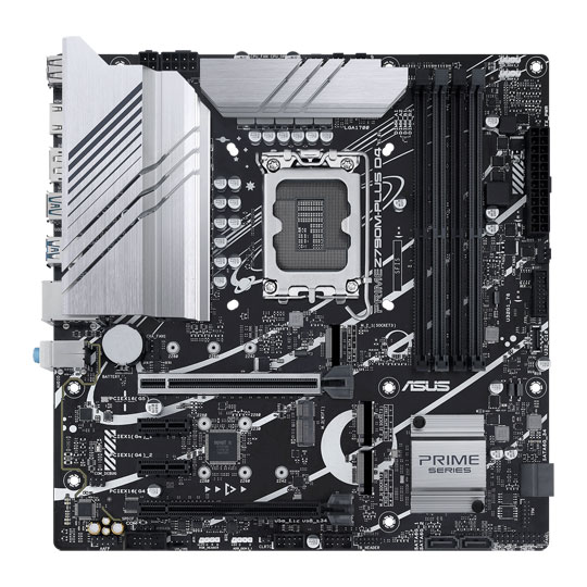 ASUS PRIME Z790M-PLUS D4 DDR4 PCIe 5.0 MicroATX Motherboard
