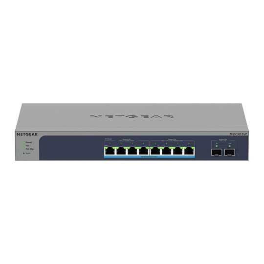 Netgear MS510TXUP 8 Port 10GbE Switch with PoE+ LN129413 MS510TXUP100EUS SCAN UK