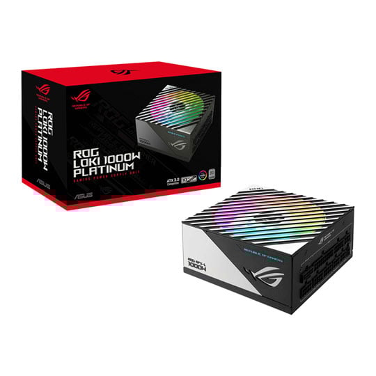 ASUS ROG Loki 1000W PCIe 5 80+ Platinum ARGB SFX-L PSU/Power Supply ATX3.0