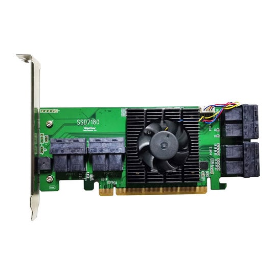 HighPoint Rocket 1180 8-Port PCIe 3.0 x4 HBA