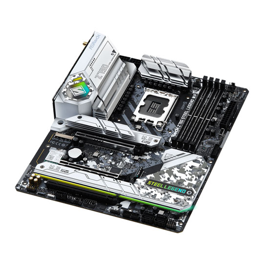ASRock Intel Z790 Steel Legend Wifi PCIe 5.0 DDR5 ATX Motherboard