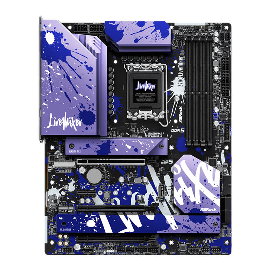 ASRock Intel Z790 LIVEMIXER DDR5 PCIe 5.0 DDR5 ATX Motherboard : image 2