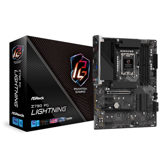 ASRock Intel Z790 PG Lightning PCIe 5.0 DDR5 ATX Motherboard