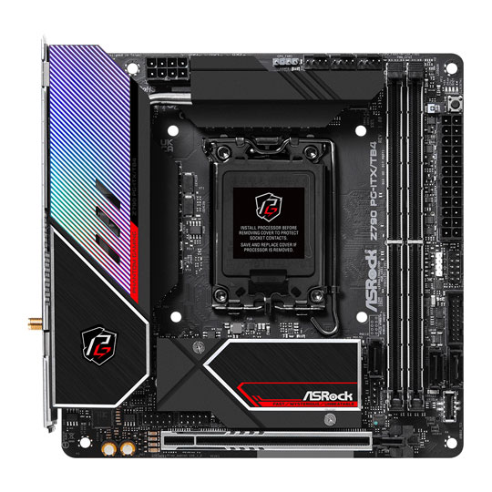 ASRock Intel Z790 PG-ITX/TB4 PCIe 5.0 DDR5 miniITX Motherboard