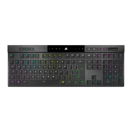 Corsair K100 AIR WIRELESS RGB Ultra-Thin Mechanical Gaming Keyboard