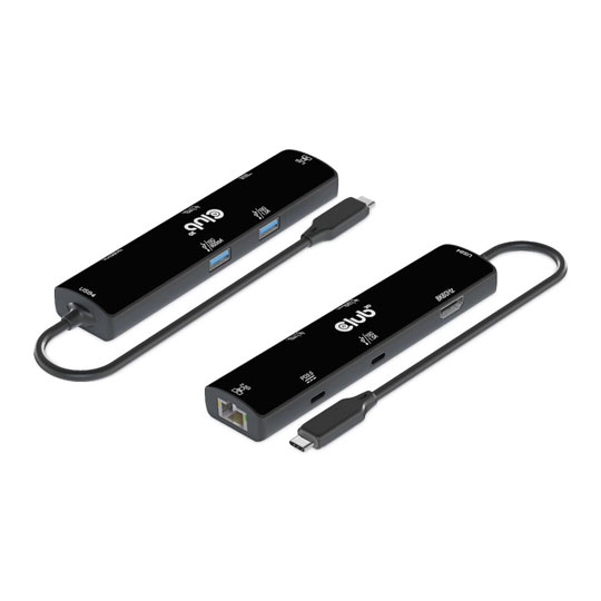CLUB3D CSV-1599 USB4™ Type C 6-in-1 Docking Station