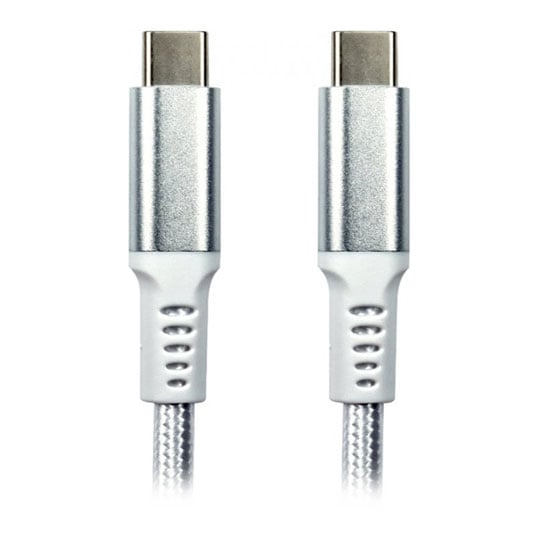 XClio 1.8m USB 3.1 Type-C Braided Cable White