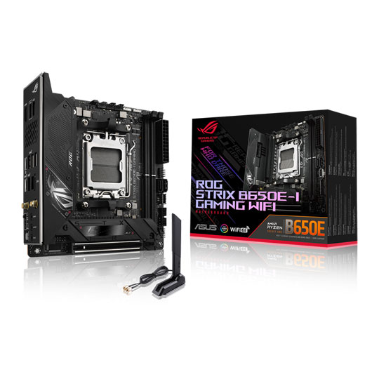 ASUS ROG Strix AMD B650E-I Gaming WiFi PCIe 5.0 DDR5 mini-ITX Motherboard