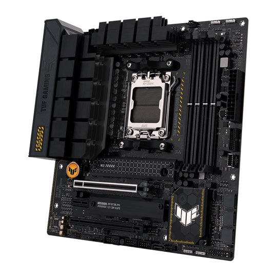 ASUS TUF GAMING B650M-PLUS DDR5 PCIe 4.0 MicroATX Motherboard : image 3