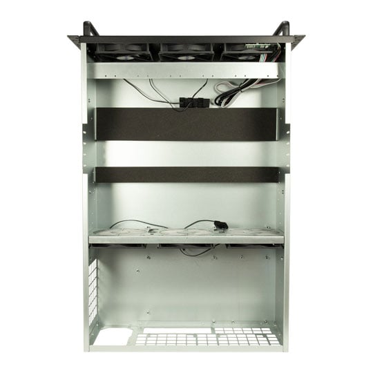 IPC Server 4W2 4U Server AI/Mining Case upto 8 GPU w/o PSU : image 3