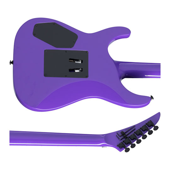 Kramer SM-1 H Guitar - Shockwave Purple LN129827 - KSM1HSWPBF3