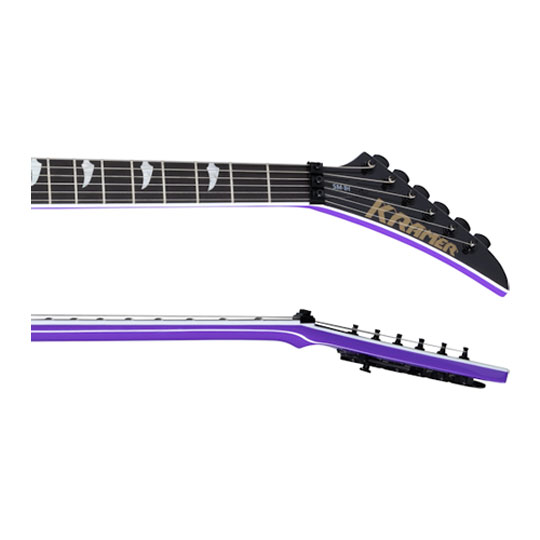 Kramer SM-1 H Guitar - Shockwave Purple LN129827 - KSM1HSWPBF3