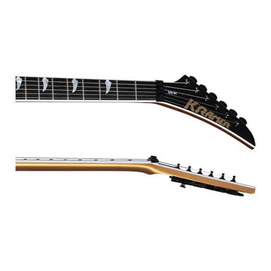 Kramer SM-1 H Guitar - Buzzsaw Gold : image 4