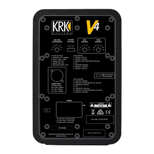 KRK - V4, 4" Powered Studio Monitor : image 4