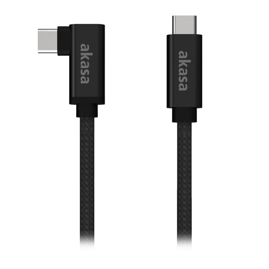 Akasa  Right Angle USB 3.2 Gen 2x2 Type-C to Type-C Cable : image 2