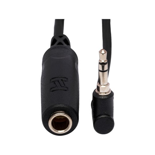 Hosa - 1/4 in TRS to Right-Angle 3.5mm TRS Headphone Adapter : image 3