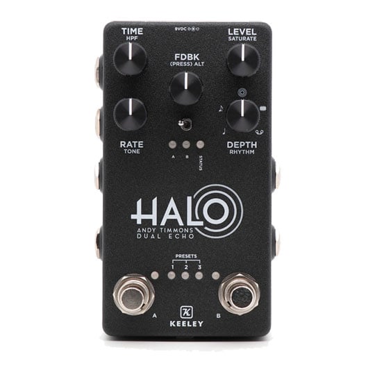 Keeley - Electronics Halo, Andy Timmons Signature Dual Echo Effects Pedal