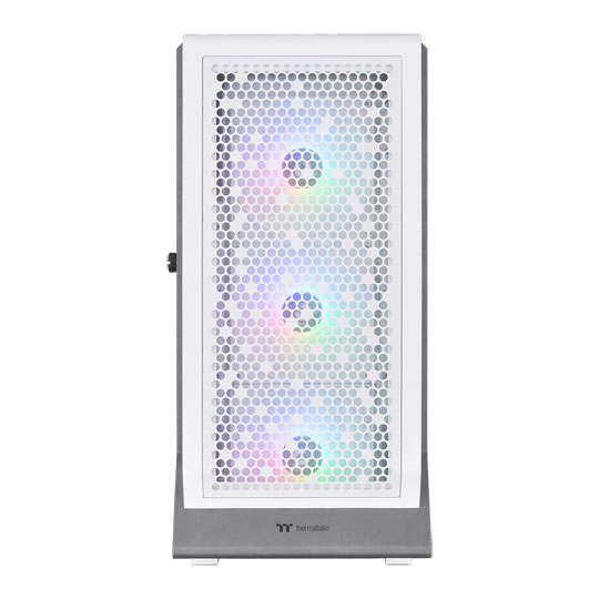 ThermalTake Ceres 500 TG ARGB Snow Mid Tower PC Case in 4x ARGB Fans : image 3