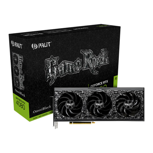 Palit NVIDIA GeForce RTX 4080 16GB GameRock OmniBlack Ada Palit NVIDIA GeForce RTX 4080 16GB GameRock OmniBlack Ada