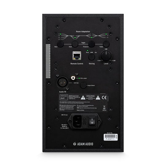 ADAM Audio - A4V Nearfield Monitors Pair, Iso Stands, Leads & Sonarworks Microphone : image 3