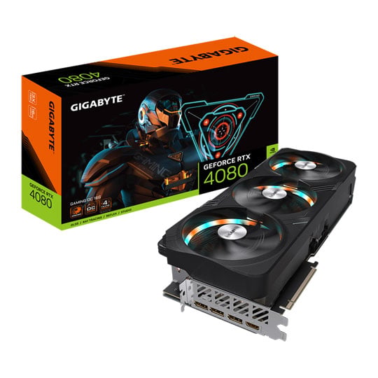 Gigabyte NVIDIA GeForce RTX 4080 16GB GAMING OC Ada Lovelace Graphics Card : image 1