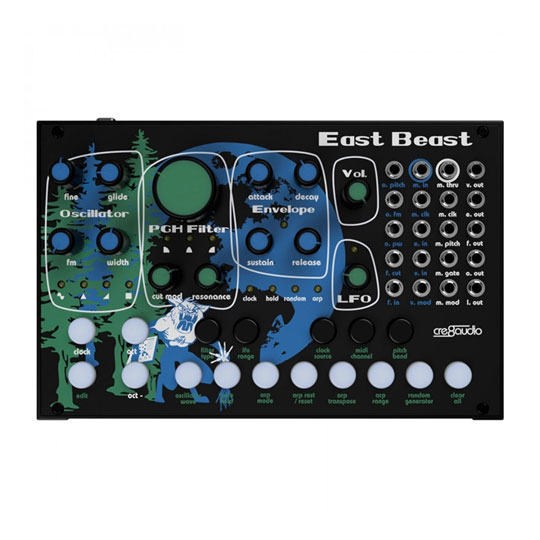 (Open Box) Cre8Audio East Beast Desktop Modular Synthesizer