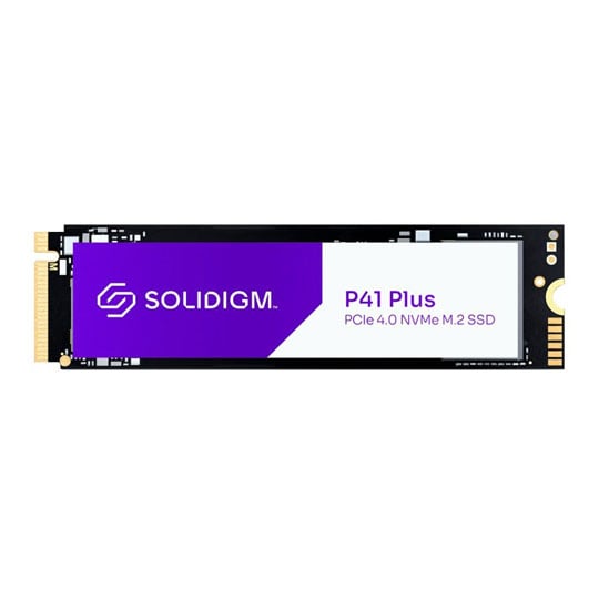 Solidigm P41 Plus 512GB M.2 PCIe 4.0 NVMe SSD/Solid State Drive