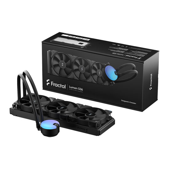 Fractal 360mm Lumen S36 v2 All In One CPU Water Cooler : image 4