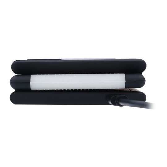 Ampere Unravel 3-in-1 Foldable Wireless Travel Charger Glow : image 3