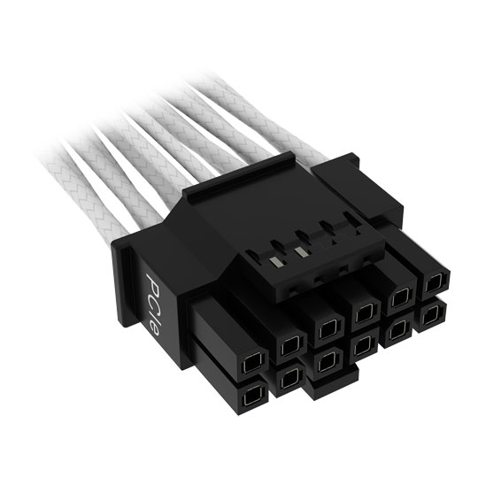 Corsair Premium White Individually Sleeved 16-Pin PCIe 5.0 PSU Cable
