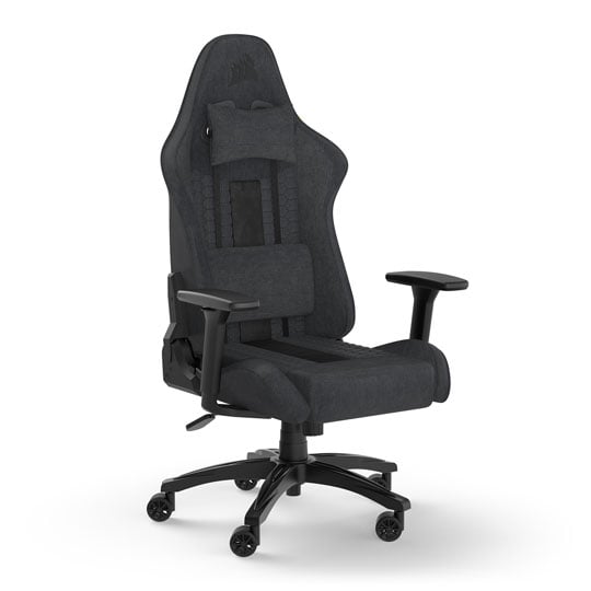 Corsair TC100 Relaxed Fabric Gaming Chair Grey & Black