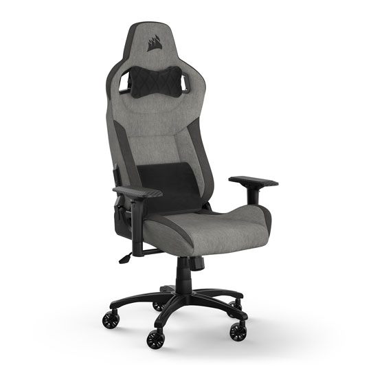 Corsair T3 RUSH Fabric Gaming Chair Grey/Charcoal (NEW 2023)