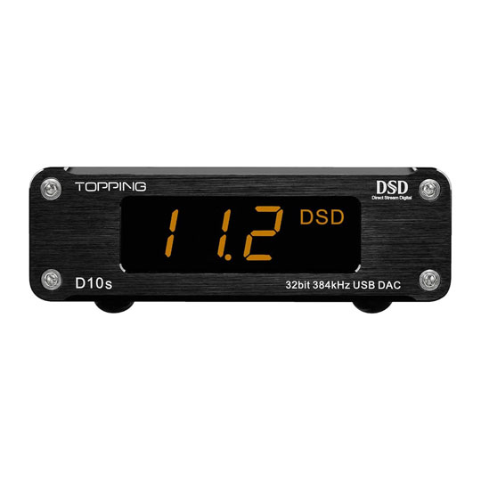 (Open Box) Topping - D10S Desktop DAC (Black)