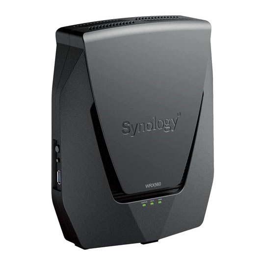 Synology WRX560 Dual-band Wi-Fi 6 Router 4x4 MiMo 2.5GbE Lan/WAN
