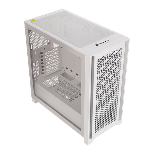 Corsair 4000D RGB Airflow White Tempered Glass Mid-Tower ATX Case : image 3