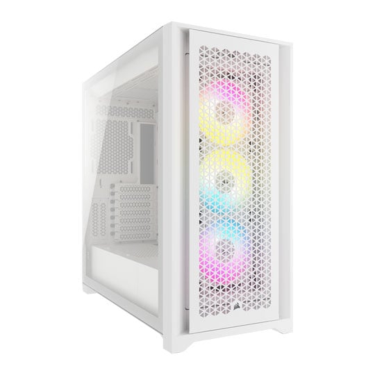 Corsair 5000D RGB Airflow White Tempered Glass Mid-Tower ATX Case