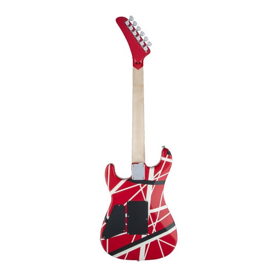 EVH Striped Series 5150, Maple Fingerboard, Red with Black and White Stripes : image 4