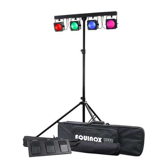 Equinox Gigabar MKII 4 x 30W RGB COB Bar System