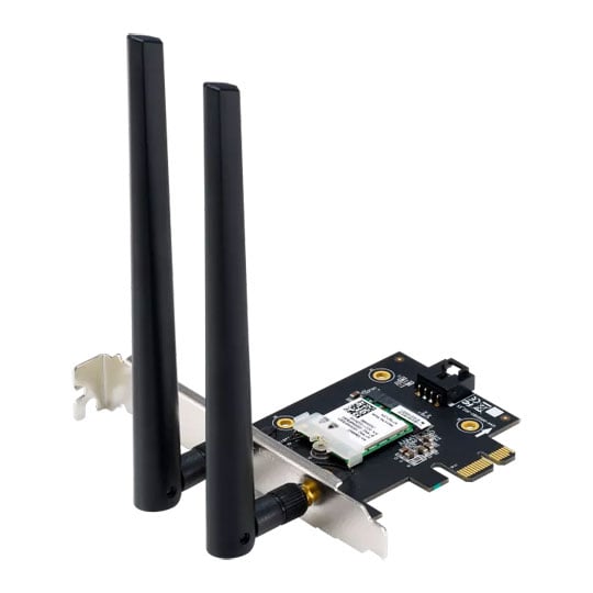 ASUS Tri-Band WiFi 6E/BT 5.2 AXE5400 MU-MIMO Wireless PCIe Add-In Card : image 3