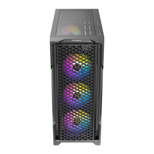 Antec X90 Mid Tower Tempered Glass Gaming Case ATX inc 4x 120mm RGB Fans : image 3