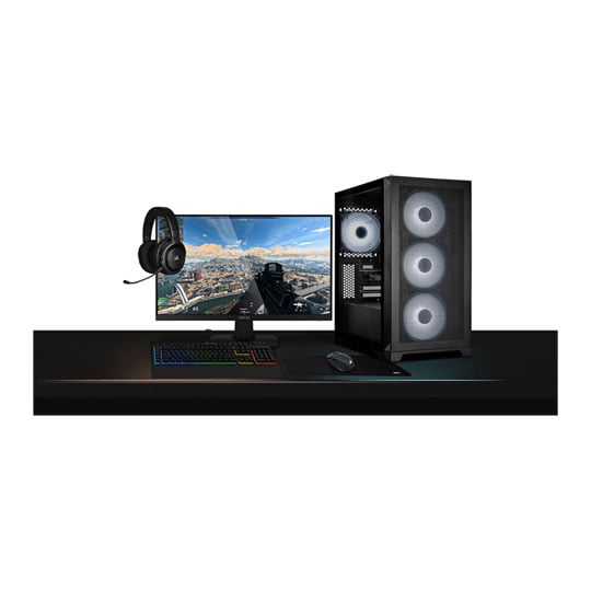 Full Gaming Setup Powered by NVIDIA GeForce and AMD with 1 Monitor ...