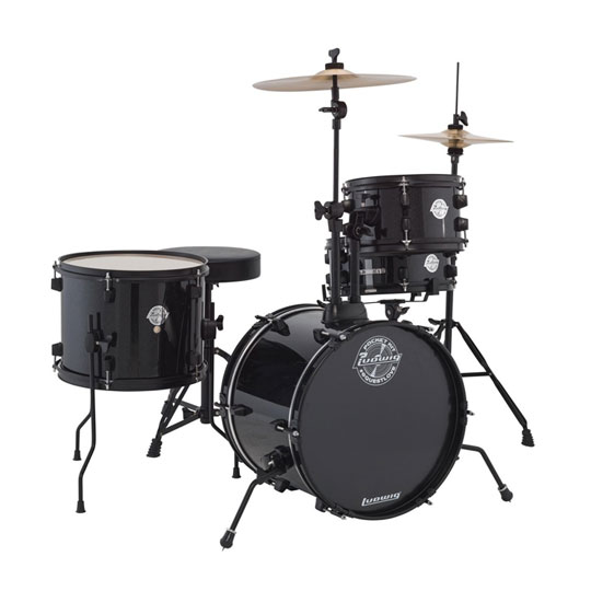 Ludwig Questlove Pocket Kit Black Sparkle