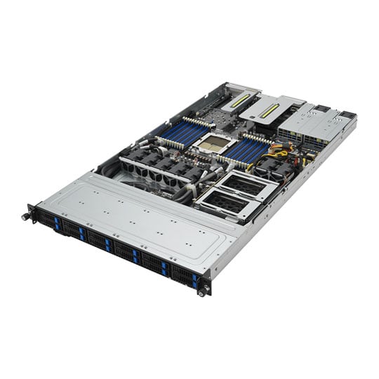 ASUS RS500A-E12 AMD EPYC 9004 Series SP5 1U 12 Bay GPU OCP Barebone Server (1600W PSU)