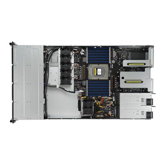 ASUS RS500A-E12 AMD EPYC 9004 Series SP5 1U 4 Bay OCP Barebone Server (800W PSU) : image 3