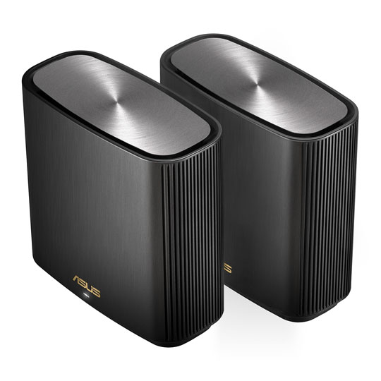 ASUS ZenWiFi XT9 AiMesh AX7800 WiFi 6 System 2 Pack Black