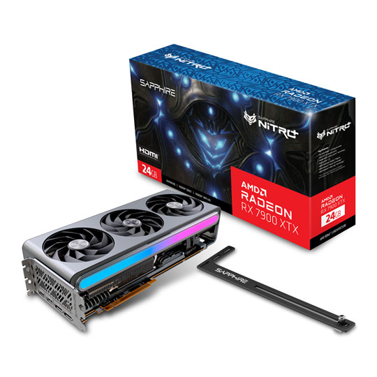 グラフィックボード・グラボ・ビデオカード Sapphire Radeon RX 7900 XTX 24GB Nitro+ Sapphire AMD Radeon RX 7900 XTX NITRO+ 24GB Graphics Card LN131611