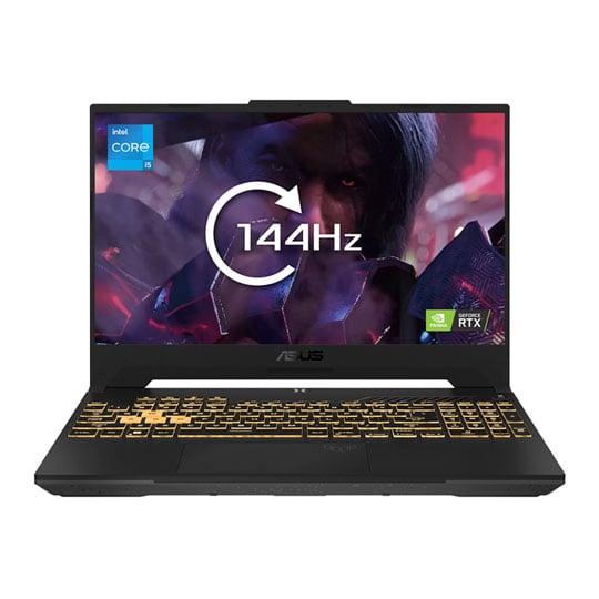 PC Portable Gamer ASUS TUF Gaming F15 - 15,6" FHD 144Hz, I5, RTX 3050, SSD 512 Go