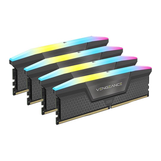 Corsair Vengeance RGB Grey 64GB 5600MHz Dual Profile DDR5 Memory Kit