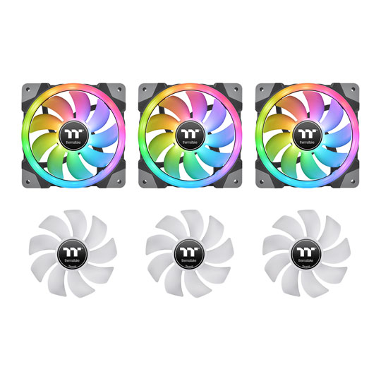 Thermaltake SWAFAN EX14 RGB TT Premium Edition Magnetic Fan 3 Pack
