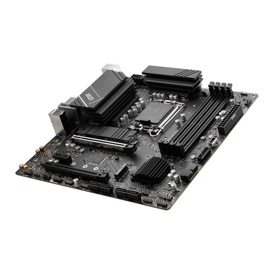 MSI Intel PRO B760M-A WIFI DDR4 Micro-ATX Motherboard : image 3